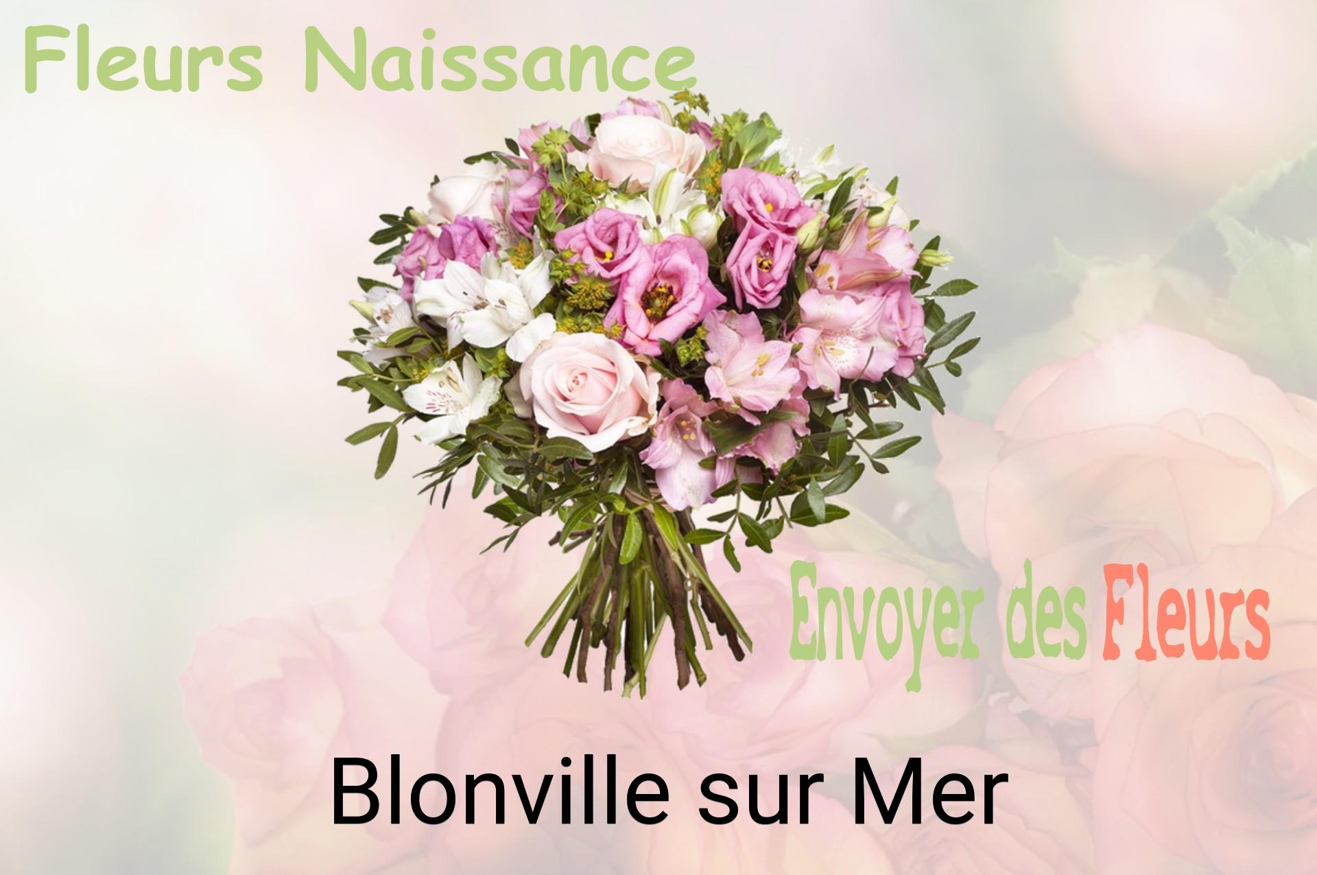 Bouquet de fleurs de naissance livré à Blonville-sur-Mer